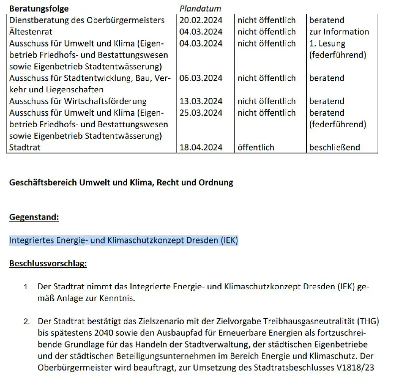 Vier Jahre brauchte die grüne Umweltbürgermeisterin …