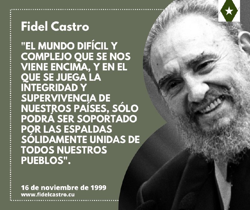 ***📅***16 de Noviembre de 1999 ***🎙️***[#FidelCastro](?q=%23FidelCastro) …