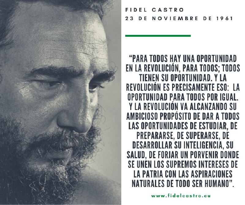 ***🎙️*** Discurso de [#FidelCastro](?q=%23FidelCastro) en la …