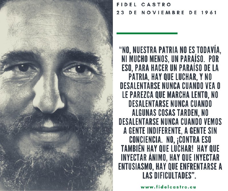 ***🎙️*** Discurso de [#FidelCastro](?q=%23FidelCastro) en la …