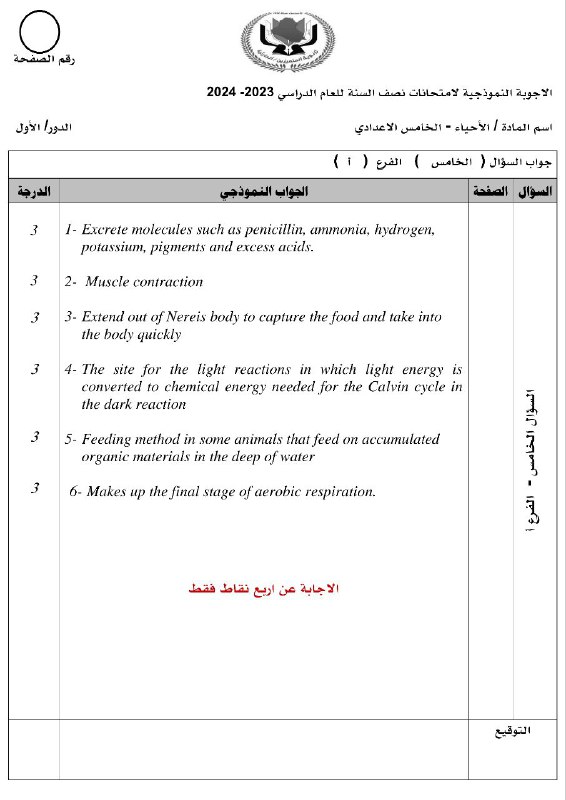 قناة الخامس اعدادي_معا نصل للنجاح