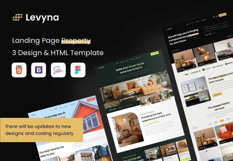 **Levyna Landing Page Property - Design …