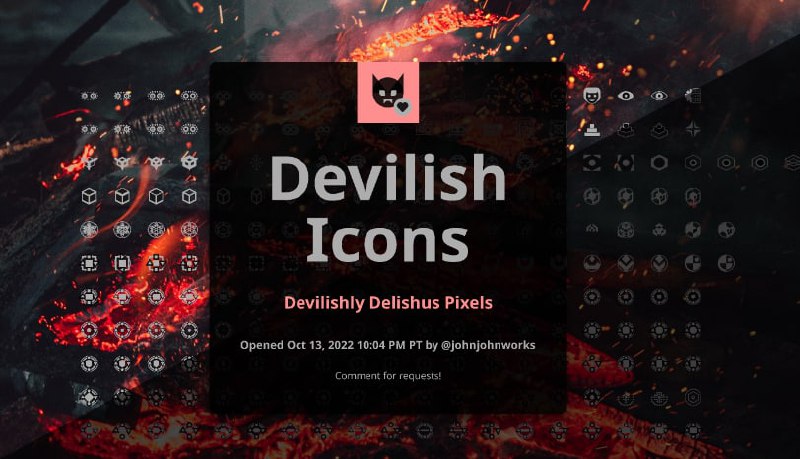 **Devilish Icons** — необычная коллекция иконок