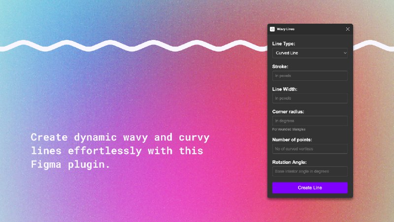 **Wavy Lines** — плагин для создания …