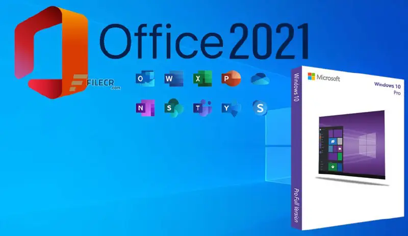 **Windows 10 Pro + Office 2021 Pre-Activated**