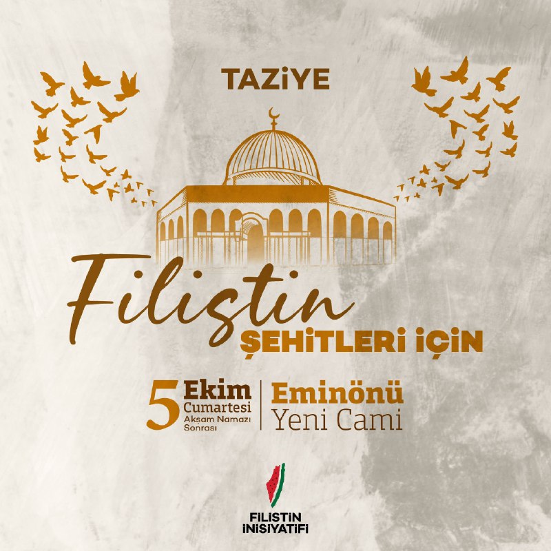 5 Ekim’de Eminönü meydanındayız!