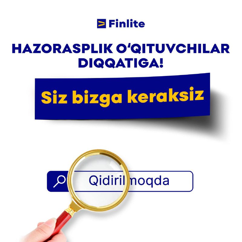 **Finlite Akademiyasining Hazorasp filialiga quyidagi fan …