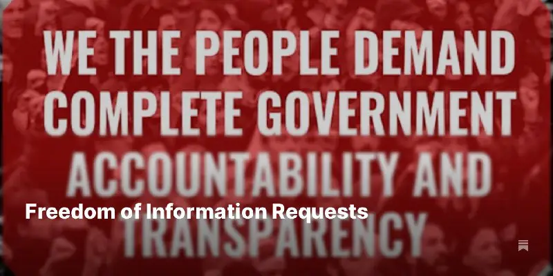 **CALL TO ACTION - PUBLIC TO MAKE FOI REQUESTS RE IHR AMENDMENTS**