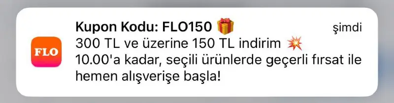 ***🔥*****Flo 150TL indirim kodu