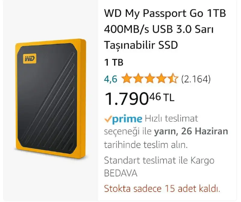 ***🔥*****Western Digital My Passport Go 1 …