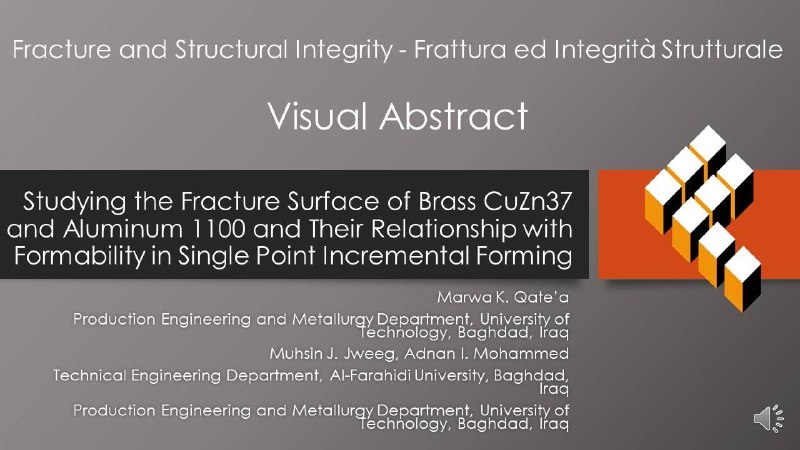 Fracture and Structural Integrity (April 2025 …