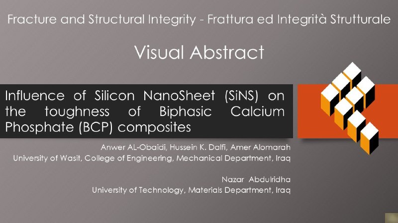 Fracture and Structural Integrity (April 2025 …