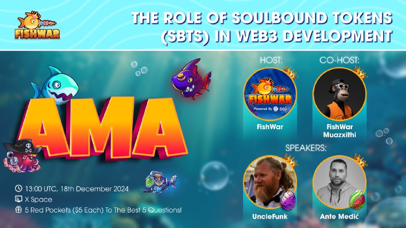 **FishWar AMA: The Role of Soulbound …