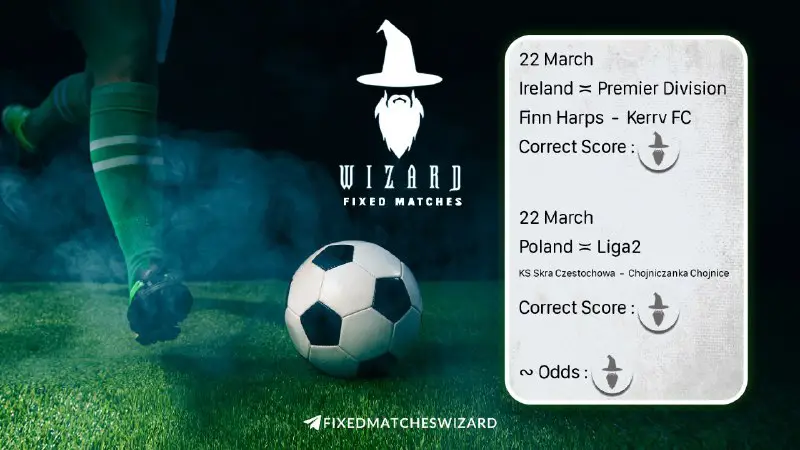 ***💵*** **March 22** **Wizard Fixed Matches** …