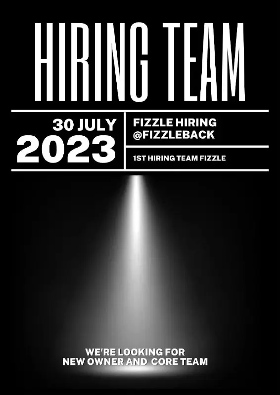 Hiring Team Fizzle