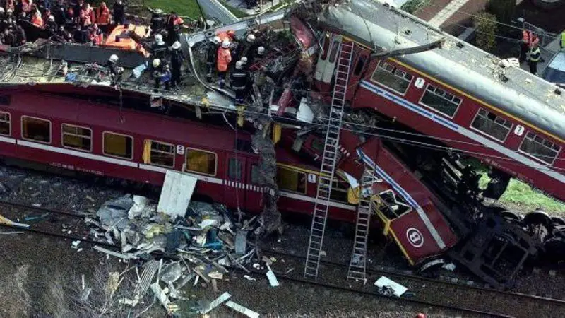 In 2001, a railway disaster occurred …