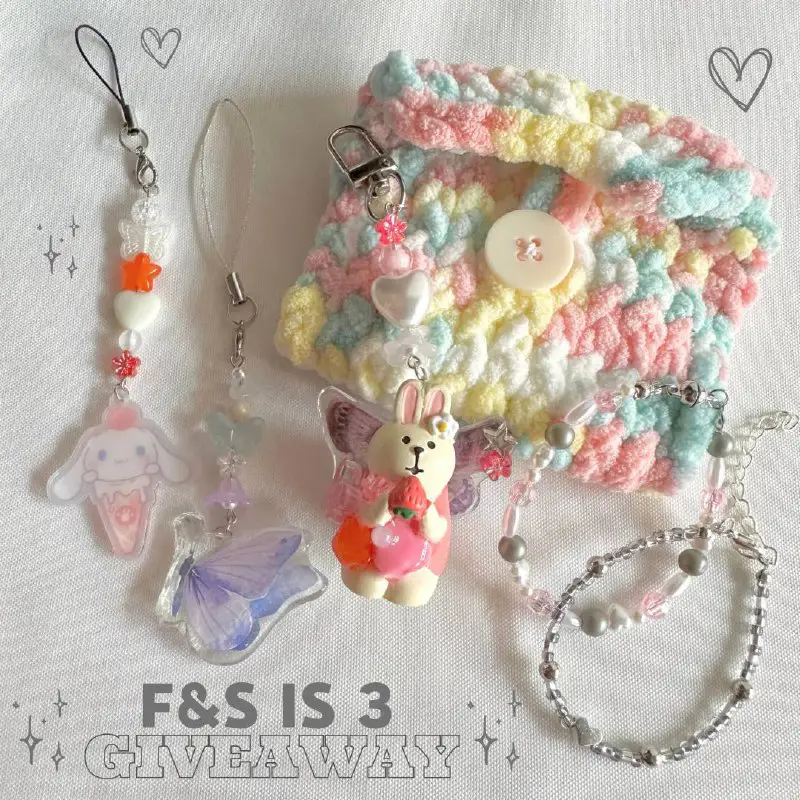 ***🌼******🌸******✨*** **F&amp;S is 3 Giveaway ***✨******🌸******🌼*****