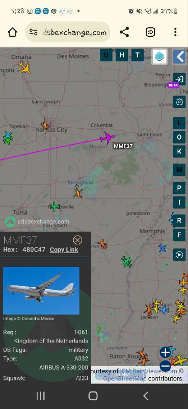 MMF37 - Reg: T-061 - Squawk: …