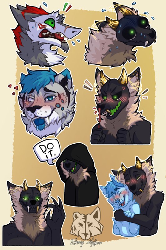 Stickers for Buck Dermuler!!