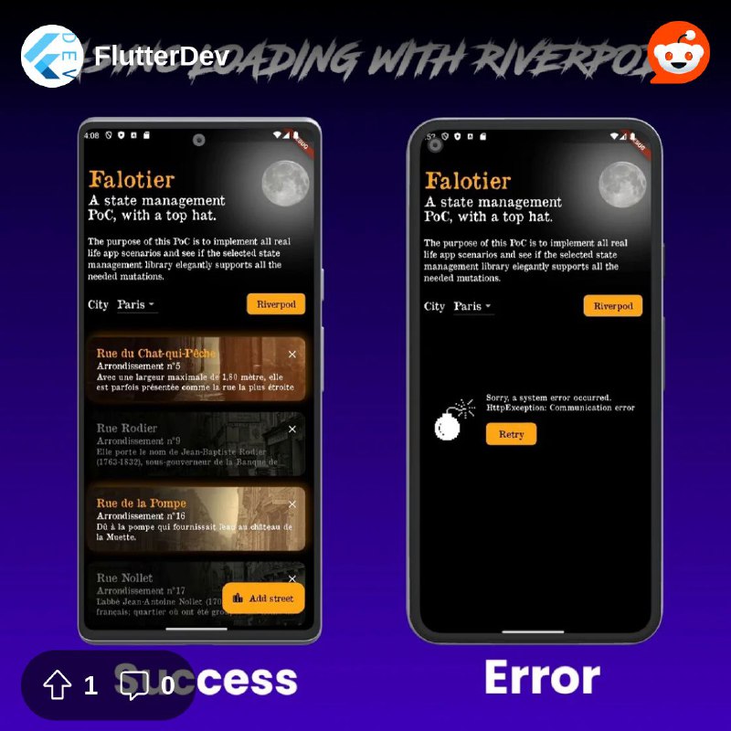 New post on /r/flutterdev subreddit: