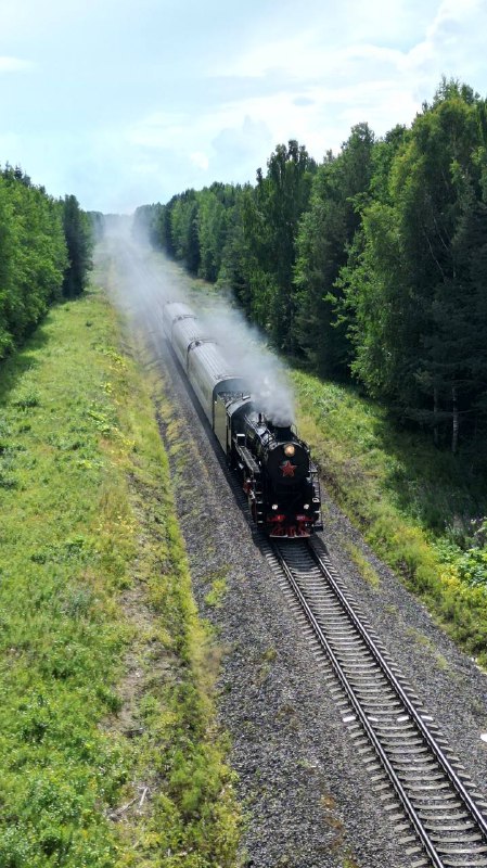 ***🚂***Поезд на паровозной тяге Сыктывкар – …