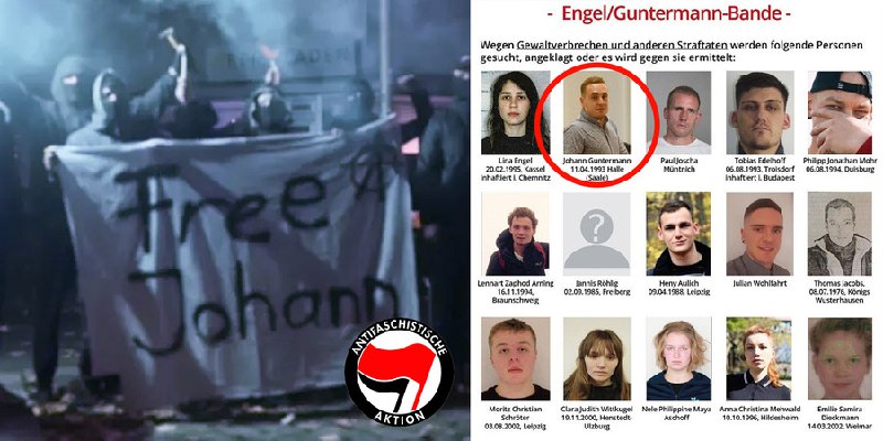 Le membre d'Antifa le plus recherché …