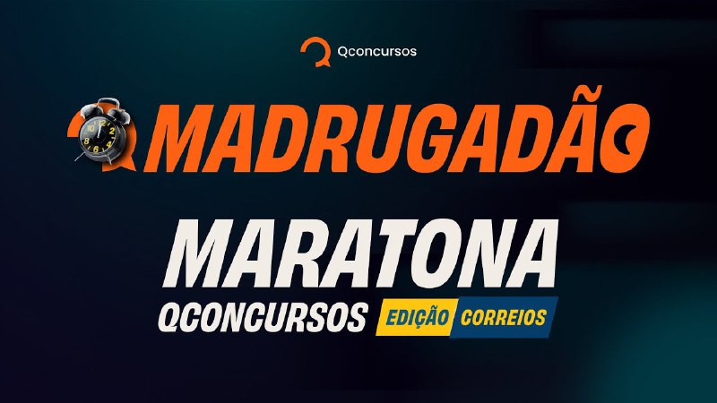 *****➡️*** AO VIVO AGORA! Madrugadão Correios**