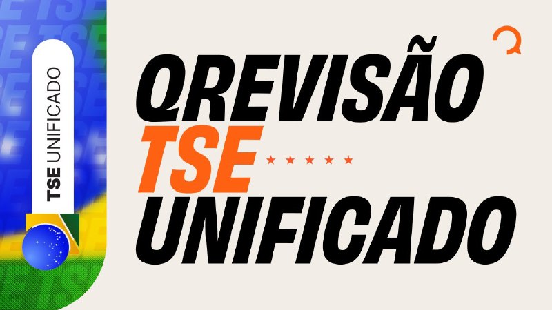 *****➡️*** AO VIVO AGORA: QRevisão TSE …