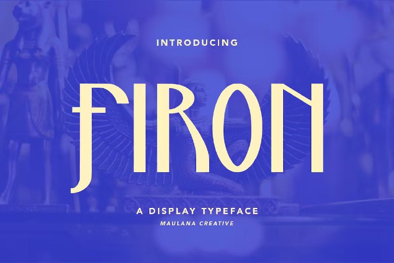 **Firon Display Typeface Font*****📁*** Download: