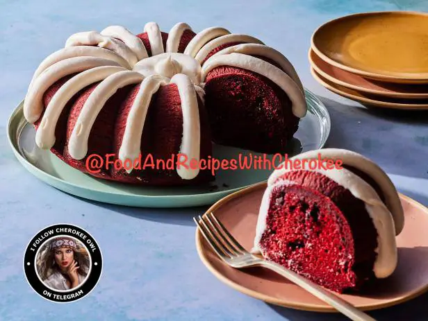 ***Red Velvet Chocolate Chip Cake