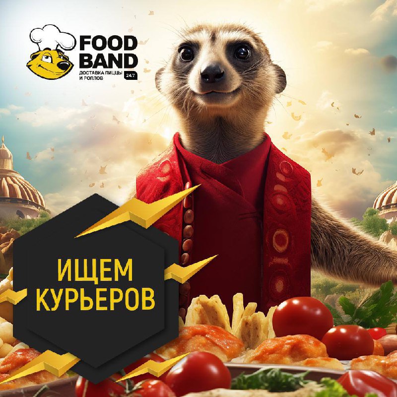 Приходи работать в FOODBAND или отправляй …