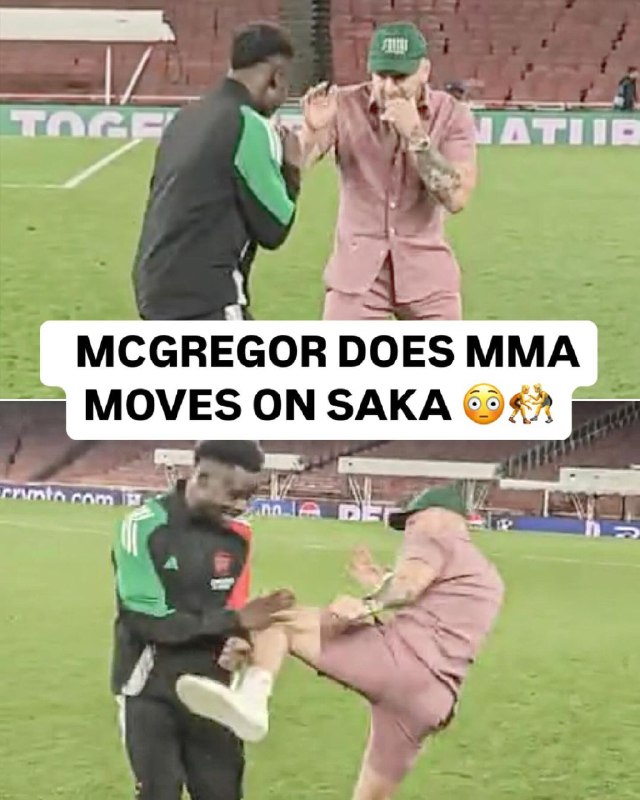 Conor McGregor vs. Bukayo Saka ***👀***