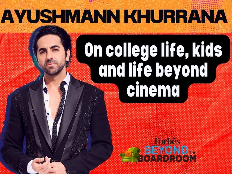 In a candid conversation with Tejeesh Nippun Singh for Beyond the Boardroom, Ayushmann Khurrana talks about his college life, the …
