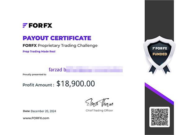 *****💰*******گواهینامه پرداخت سود به تریدر FORFX**