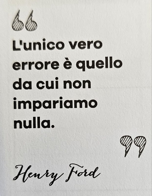 ***✨*** "L'unico vero errore è quello …