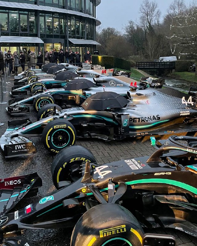 All of Lewis Hamilton's championship-winning cars …