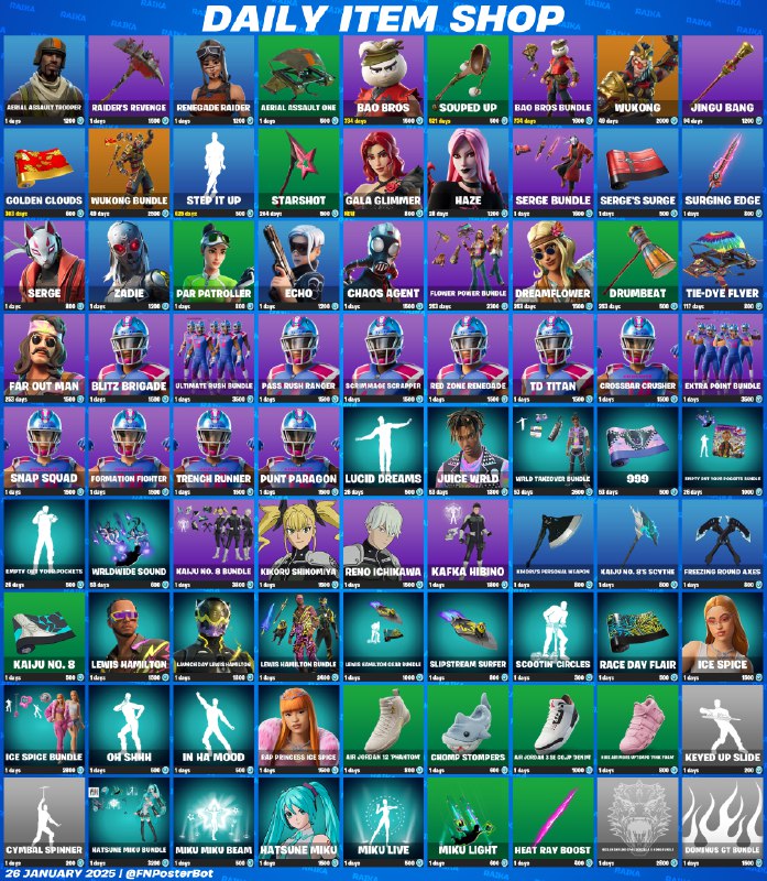 ***⚡️*** [#Fortnite](?q=%23Fortnite) Item Shop