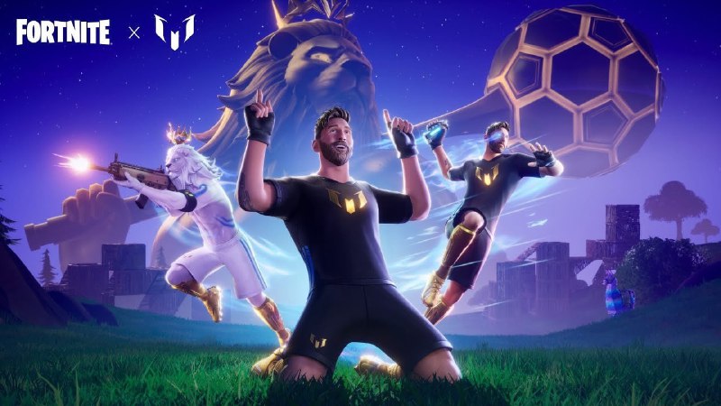 **Keyart Fortnite x Messi!**