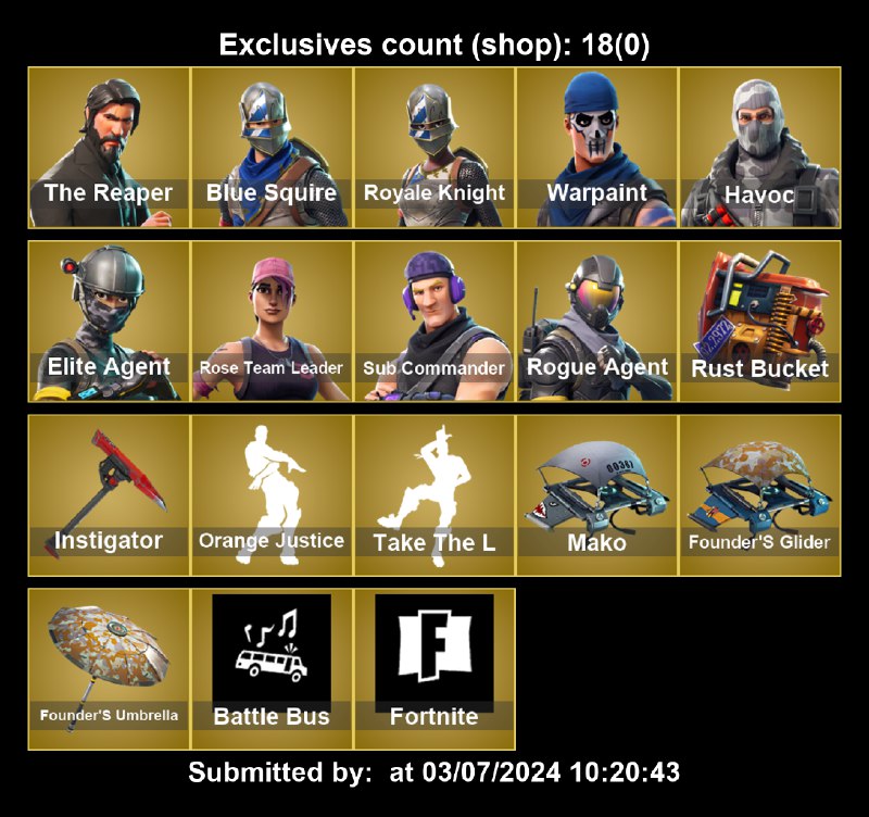 **[PC/PSN/XBOX] 37 skins | OG STW …