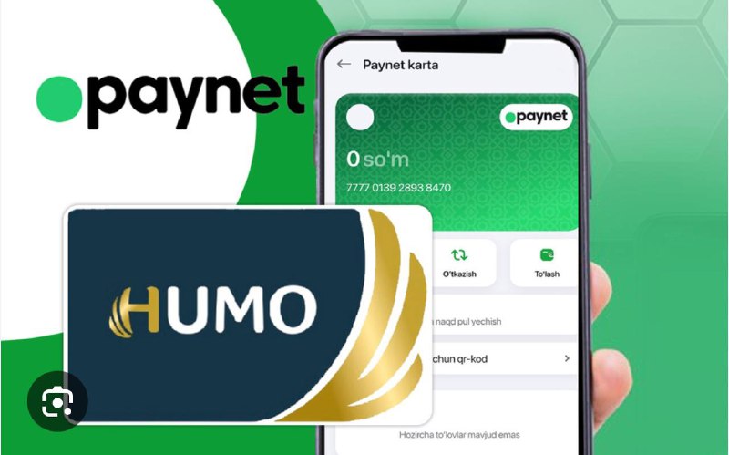 *****?*******Paynet Humo kompaniyasini 65 million dollarga …