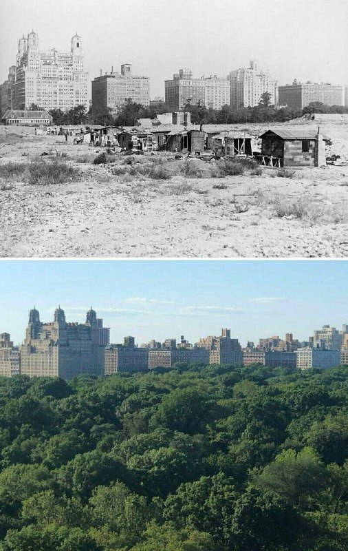 Central Park de Nueva York en …