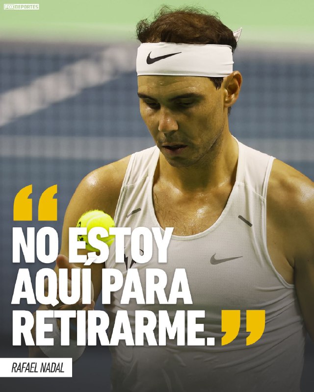 NADAL NO PIENSA SOLO EN EL …