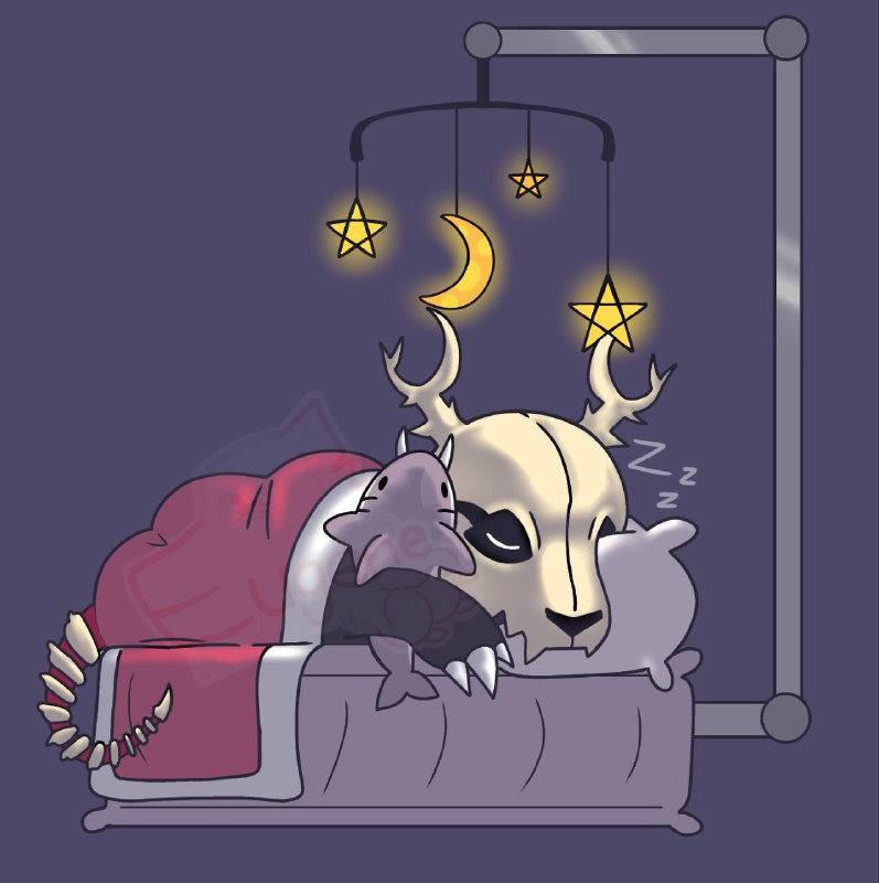 **YCH - Soneca** para [@HermipArt](https://t.me/HermipArt)! Skullzinho …