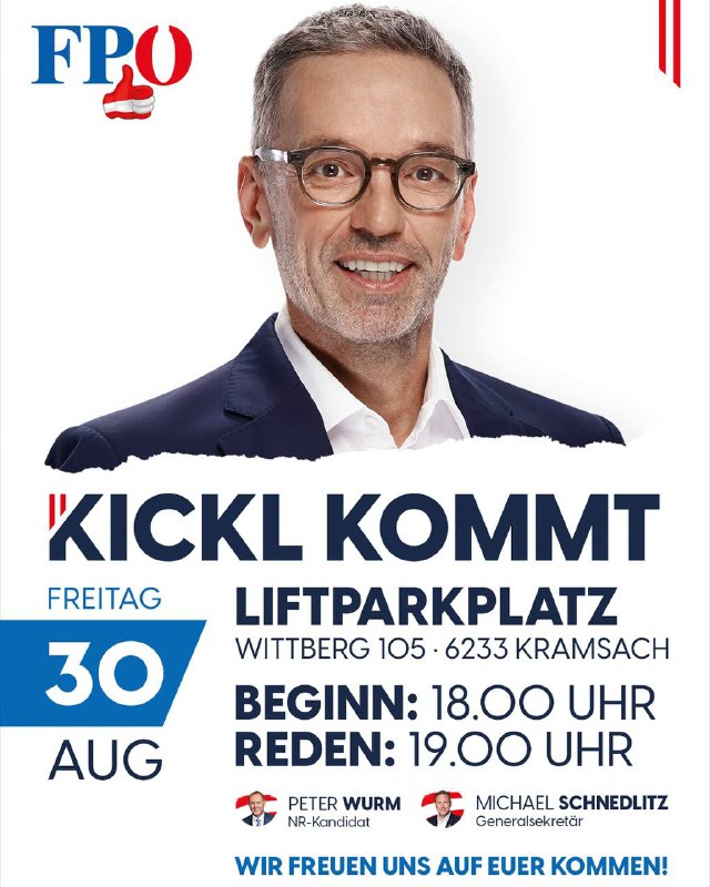 ***‼️*** Kommenden Freitag, den 30. August …