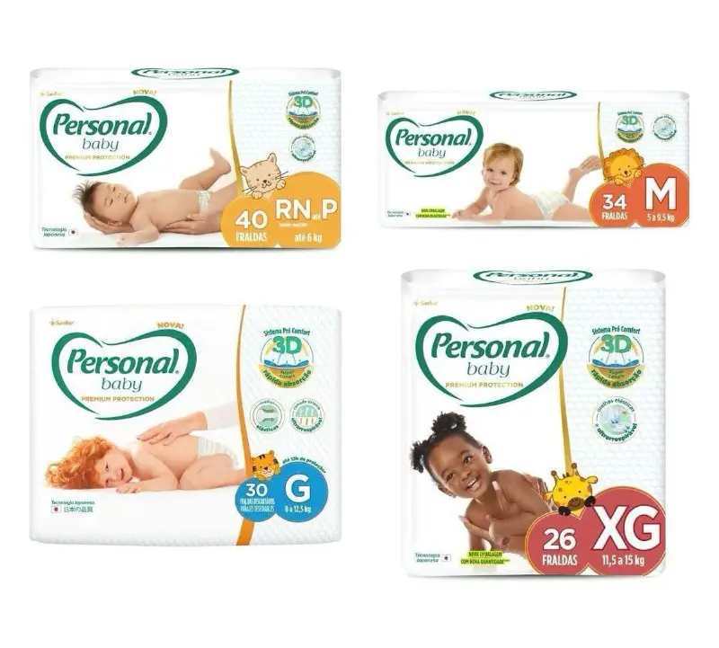 Fralda Personal Baby Premium Protection