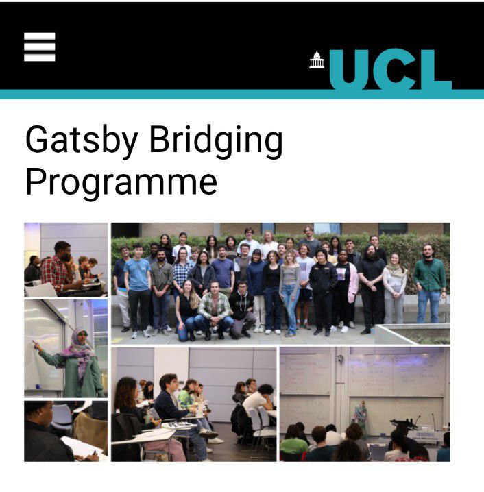 **Gatsby Bridging Programme in Summer** ***🇬🇧***