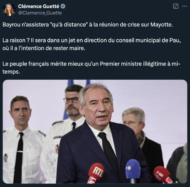 *****🔴*** "Bayrou n'assistera "qu'à distance" à …