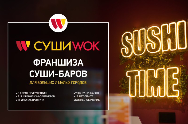 **Франшиза Суши Wok: ваш успешный бизнес …