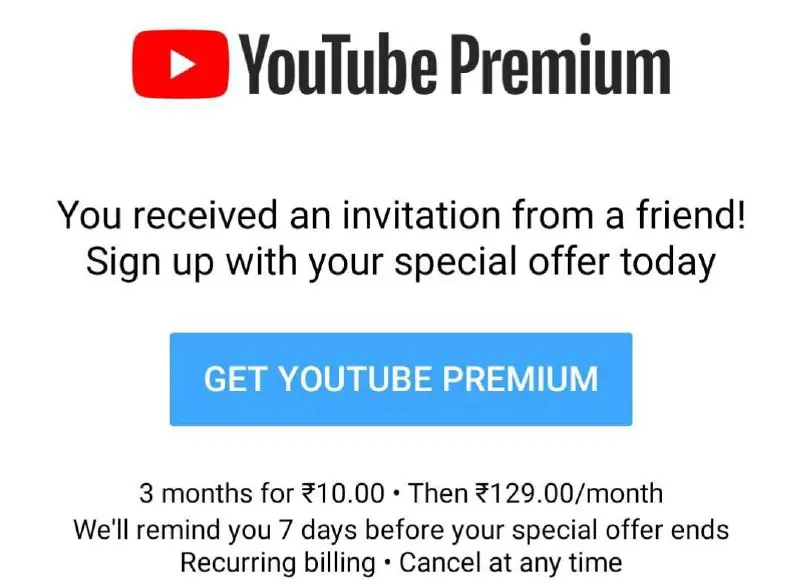 Buy 3 Months YouTube Premium at …