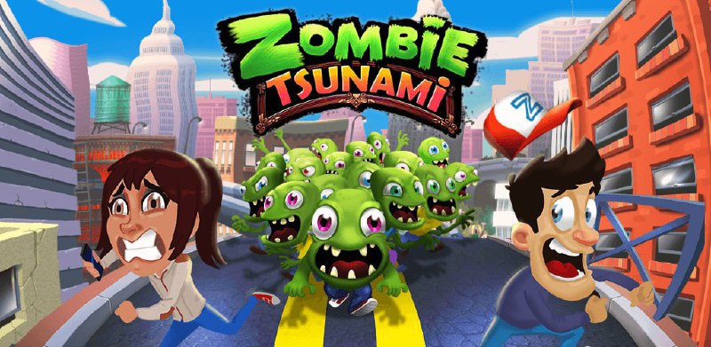 **Zombie Tsunami -** вам предстоит вместе …